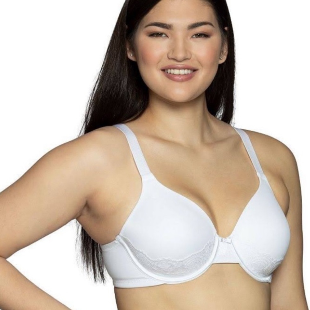 Vanity Fair Beauty Back Back Smoother Lace Full-Figure Bra 76382 Size 40C